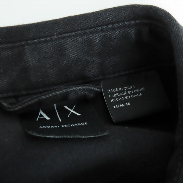 実際に弊社で買取させて頂いたARMANI EXCHANGE/アルマーニエクスチェンジ トラッカージャケット 3ZZB29 Z1AAZ/Mの画像 2枚目