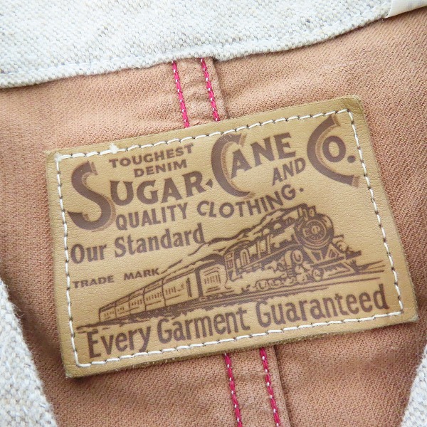 実際に弊社で買取させて頂いたSUGAR CANE/シュガーケーン OXFORD WORK VEST/オックスフォードワークベスト SC12048/38の画像 2枚目