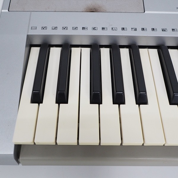 実際に弊社で買取させて頂いた★【使用感有り】YAMAHA/ヤマハ PSR-E344 ポータブル電子キーボード 2013年製 ACアダプター付の画像 3枚目