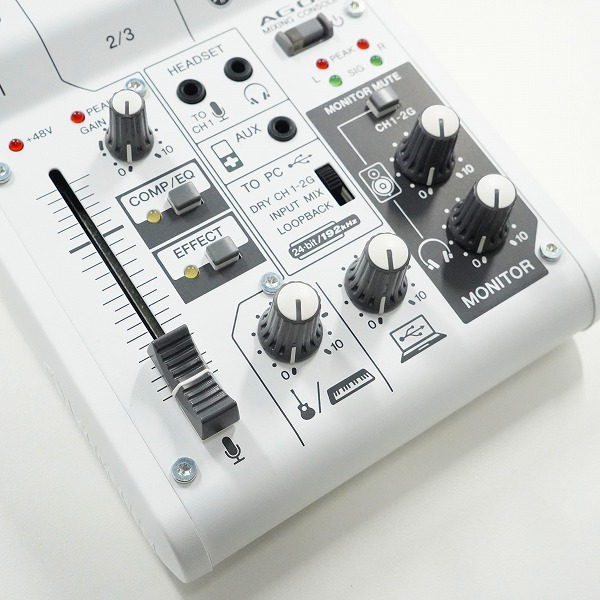 実際に弊社で買取させて頂いたYAMAHA/ヤマハ AG03 ミキシングコンソール ミキサー ウェブキャスティングミキサー 通電確認済みの画像 5枚目