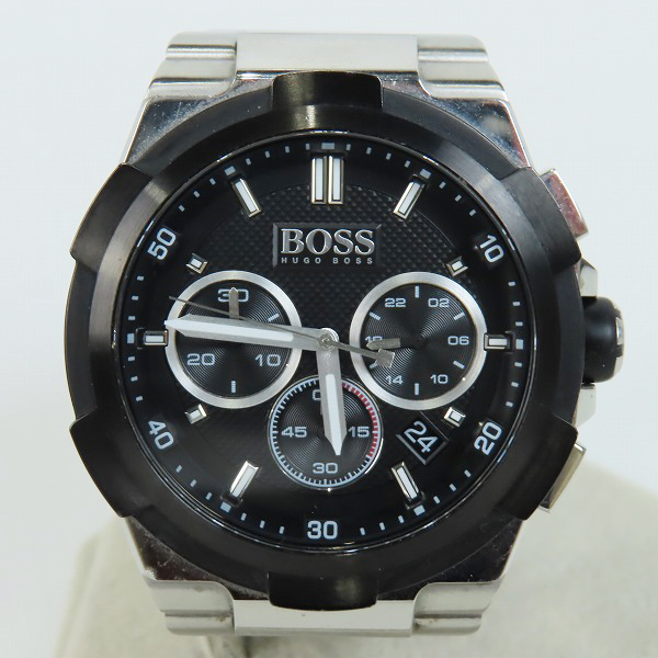 実際に弊社で買取させて頂いた【ジャンク】HUGO BOSS/ヒューゴボス クロノグラフ クォーツ 腕時計 HB-280