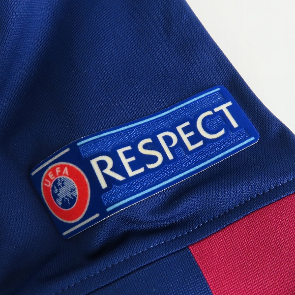 実際に弊社で買取させて頂いたNIKE/ナイキ FCバルセロナ 14/15シーズン レプリカユニフォーム #10 メッシ Lの画像 5枚目