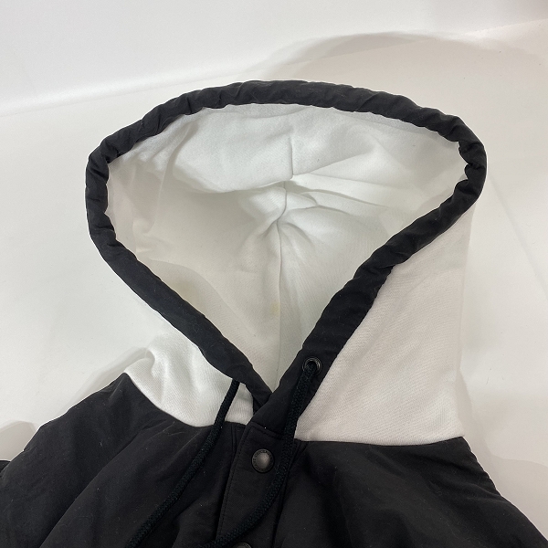 実際に弊社で買取させて頂いたDESCENDANT/ディセンダント クジラロゴ ストライプ ハーフボタン パーカー/3の画像 2枚目