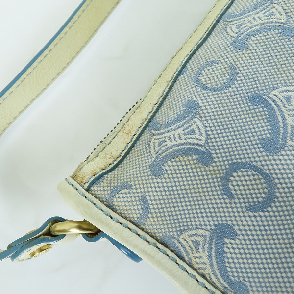 実際に弊社で買取させて頂いたCELINE/セリーヌ  Cマカダム ミニショルダーバッグ の画像 8枚目