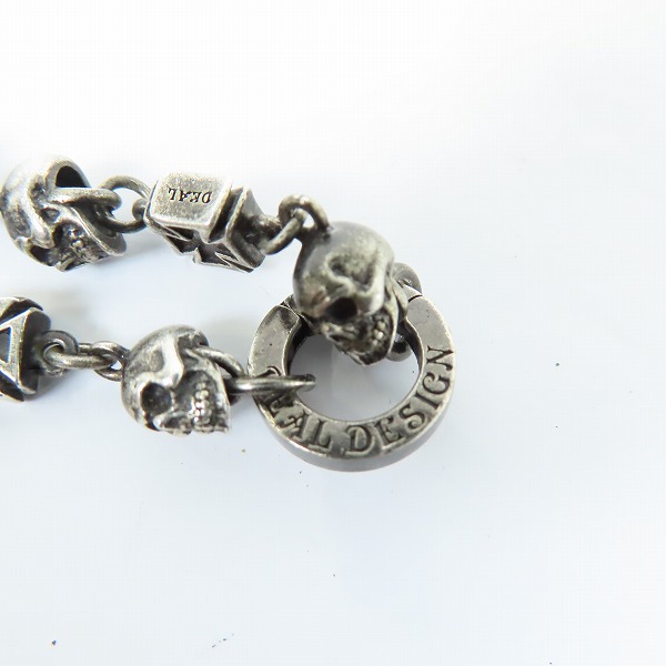 実際に弊社で買取させて頂いたDEAL DESIGN/ディールデザイン スカルズアンドクロスチェーン ネックレス の画像 4枚目