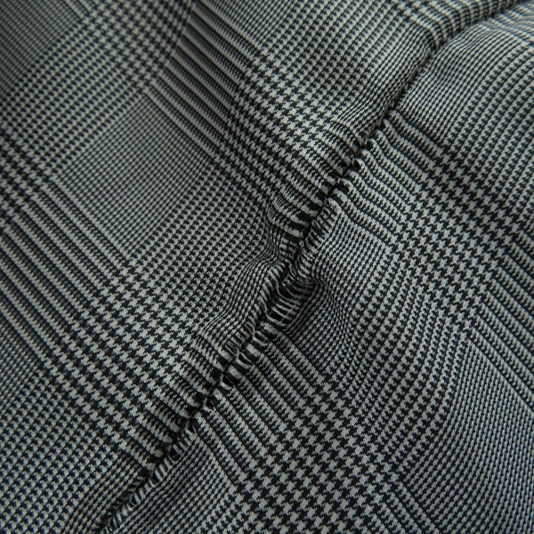 実際に弊社で買取させて頂いたLITHIUM HOMME×MEN'S BIGI/リチウムオム×メンズビギ 羊革 レザー シングルライダースジャケット/03の画像 9枚目