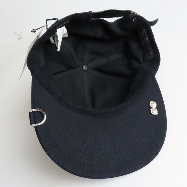 実際に弊社で買取させて頂いた【未使用】mastermind×PUERTA DEL SOL/マスターマインド×プエルタデルソル 刺繍 ロゴ キャップ dリング付きの画像 3枚目