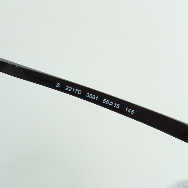 実際に弊社で買取させて頂いたBURBERRY/バーバリー 眼鏡/メガネフレーム/アイウェア BE2217D-3001の画像 7枚目