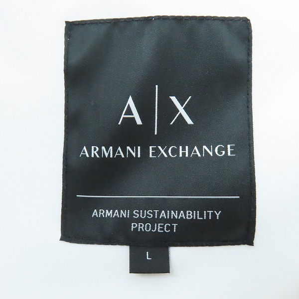 実際に弊社で買取させて頂いたARMANI EXCHANGE/アルマーニエクスチェンジ ダウンジャケット 6LZB12 ZNICZ/Lの画像 3枚目