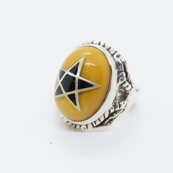 実際に弊社で買取させて頂いたALEX STREETER/アレックスストリーター エンジェルハートリング イエローハーレクイン/19号