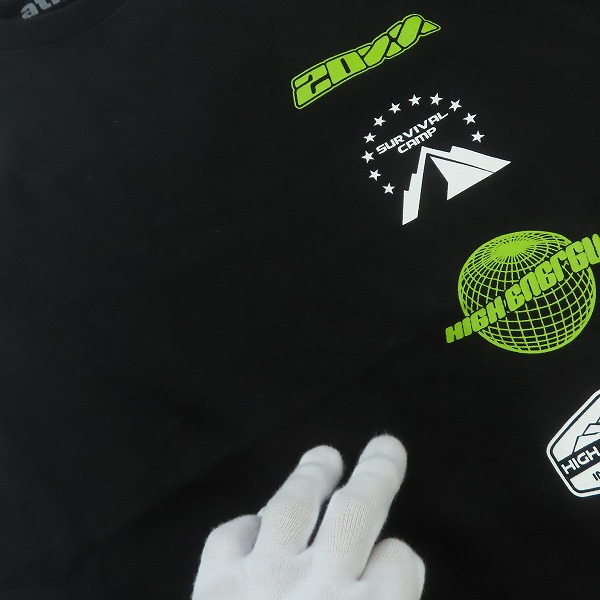 実際に弊社で買取させて頂いたATOMS/アトモス 袖プリント 長袖Tシャツ MAT21-S015/Mの画像 7枚目