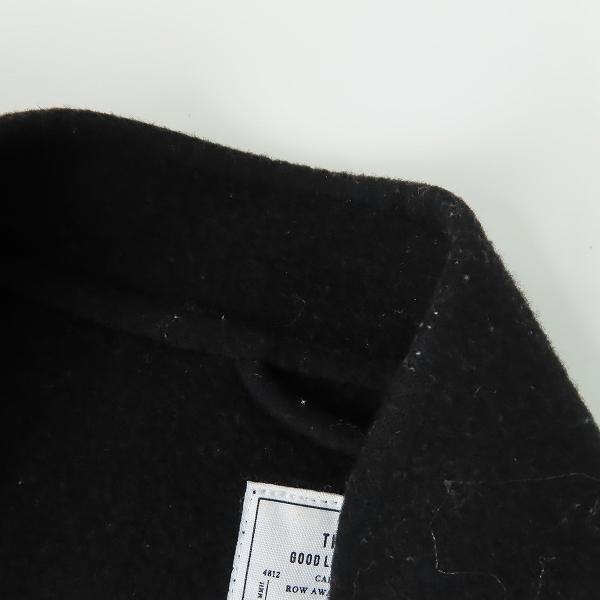 実際に弊社で買取させて頂いたCRIMIE/クライミー W FACE WOOL REVER COAT/ダブルフェイス ウールリバーコート CR1-02L5-JK18/Mの画像 8枚目