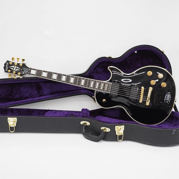 実際に弊社で買取させて頂いた★Epiphone/エピフォン Matt Heafy Les Paul Custom Origins Ebony/マット・ヒーフィー レスポール EMG搭載 ケース付