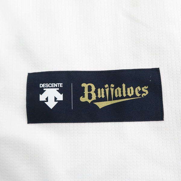 実際に弊社で買取させて頂いたDESCENTE/デサント オリックス バファローズ #22 髙城俊人 レプリカユニフォーム Sの画像 3枚目