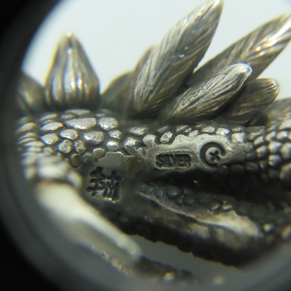 実際に弊社で買取させて頂いた【ギャラ付き】Bloody Mary/ブラッディマリー ナイトレイブン ペンダント w/ホワイトトパーズの画像 6枚目