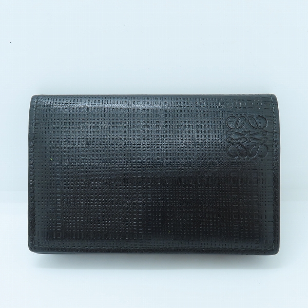 実際に弊社で買取させて頂いたLOEWE/ロエベ 名刺入れ/カードケース ブラック/黒