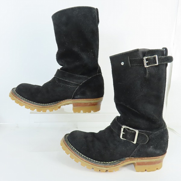 実際に弊社で買取させて頂いたWHITE'S BOOTS/ホワイツブーツ スエード エンジニアブーツ 7Eの画像 3枚目