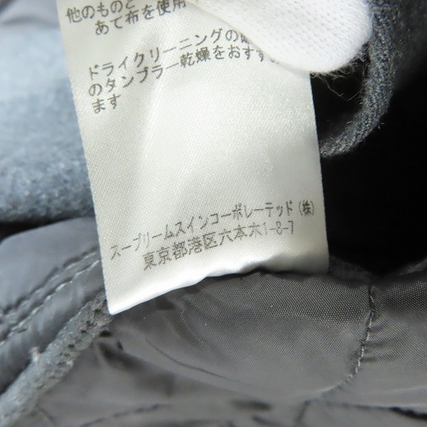 実際に弊社で買取させて頂いたBarbour/バブアー 襟コーデュロイ キルティングジャケット 1702479/36の画像 4枚目