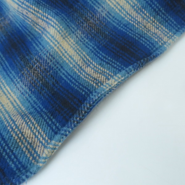 実際に弊社で買取させて頂いたSUGAR CANE/シュガーケーン チェック ネルシャツ SC28500 XLの画像 6枚目