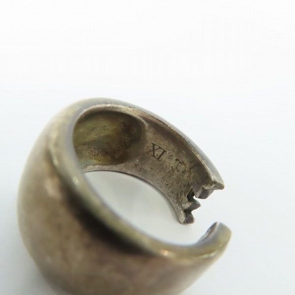 実際に弊社で買取させて頂いたDEAL DESIGN/ディールデザインリング クロスデザイン ストーンリング 22号の画像 7枚目