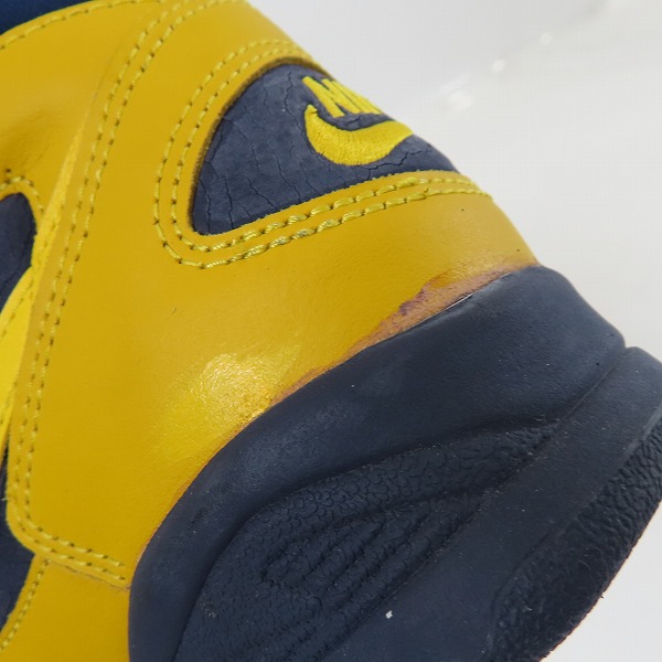 実際に弊社で買取させて頂いた【観賞用】NIKE/ナイキ 93年製 MEGA FORCE/メガフォース ビンテージ スニーカー/28の画像 7枚目