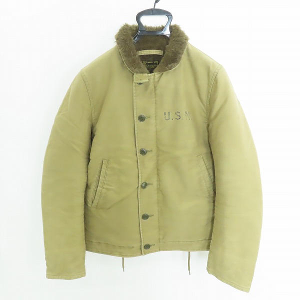 実際に弊社で買取させて頂いたmarkaware/マーカウェア Ｎ-１デッキジャケット A11C-10BL0N/3