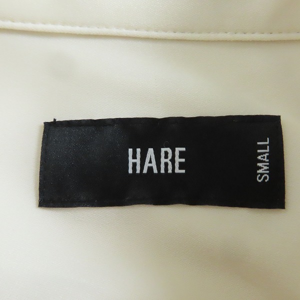 実際に弊社で買取させて頂いたHARE/ハレ ポンチ ビッグシルエット ハーフスリーブシャツ HA020381AD/Sの画像 2枚目