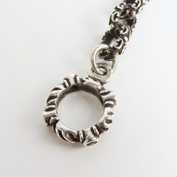 実際に弊社で買取させて頂いた【ギャラ付き】LEATHERS & TREASURES/レザーズアンドトレジャーズ flure de les chain breacelet/ブレスレットの画像 1枚目