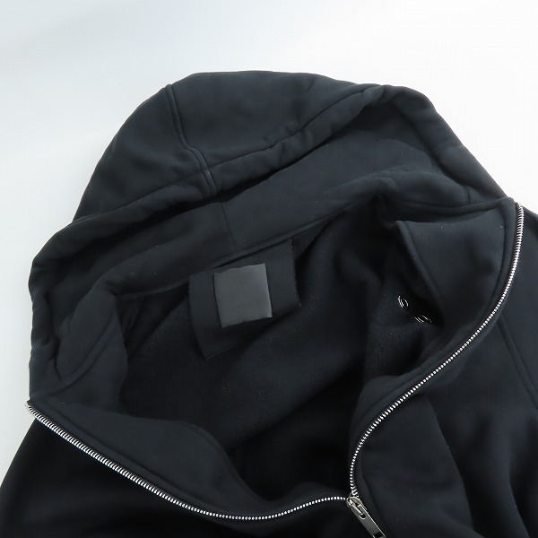 実際に弊社で買取させて頂いた【JPタグ】GIVENCHY/ジバンシー 21SS Lock Zip Hoodie ジップアップパーカー BMJ0AZ3Y69/Mの画像 6枚目
