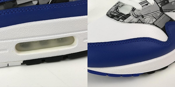 実際に弊社で買取させて頂いたNIKE×atmos/ナイキ×アトモス AIR MAX 1 PRNT/エアマックス1 プリント シューズ/スニーカー AQ0927-100/29.5の画像 7枚目