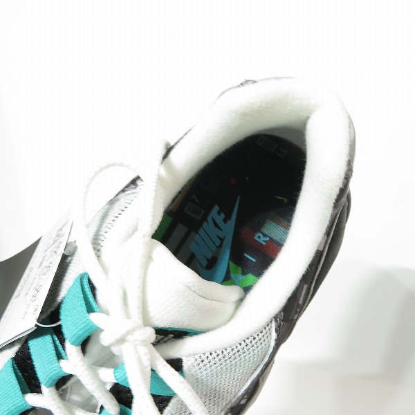 実際に弊社で買取させて頂いたNIKE/ナイキ×atmos/アトモス AIR MAX 95 PRNT/エアマックス95 WE LOVE NIKE AQ0925-001/28.5の画像 4枚目