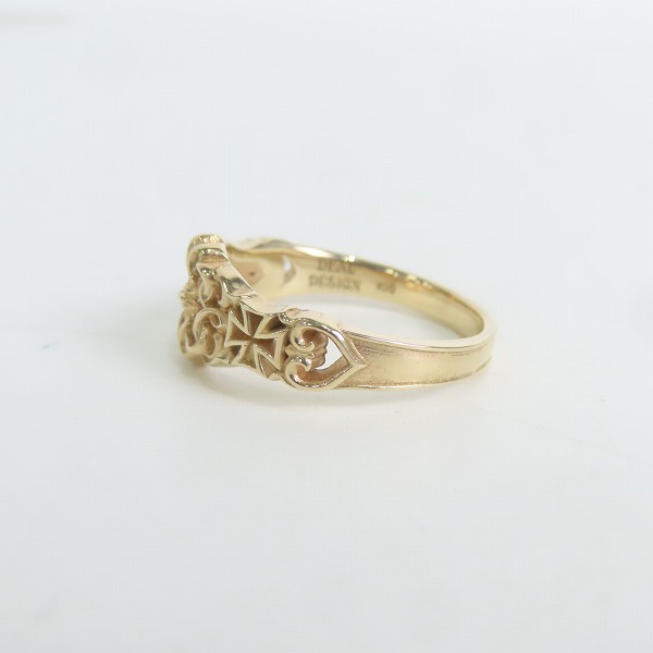 実際に弊社で買取させて頂いたDEAL DESIGN/ディールデザイン K10ファインゲートリング 393216K10/21号の画像 2枚目