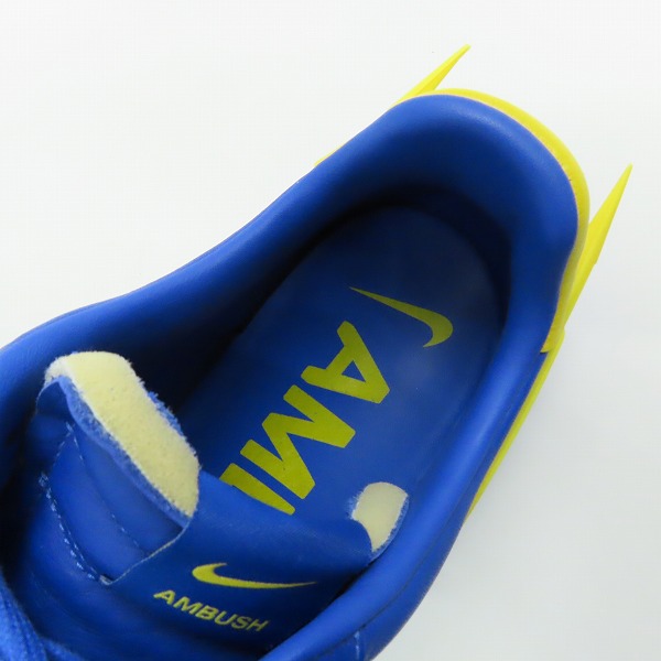 実際に弊社で買取させて頂いたNIKE×AMBUSH/ナイキ×アンブッシュ AIR FORCE 1 LOW SP/エアフォース 1 ロー DV3464-400/27の画像 4枚目