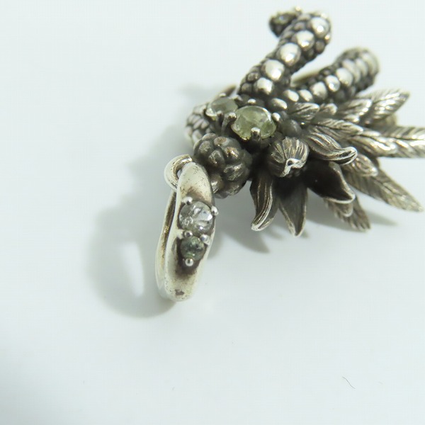 実際に弊社で買取させて頂いた【ギャラ付き】Bloody Mary/ブラッディマリー ナイトレイブン ペンダント w/ホワイトトパーズの画像 4枚目