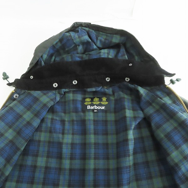実際に弊社で買取させて頂いたBarbour/バーブァー 21AW TRANSPORT jacket/トランスポートジャケット 2102098/38の画像 6枚目