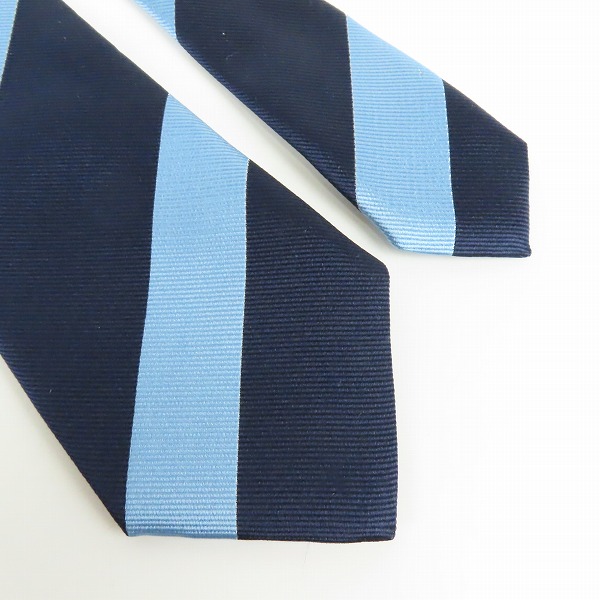 実際に弊社で買取させて頂いたCANTERBURY/カンタベリー 斜線柄 ネクタイの画像 3枚目