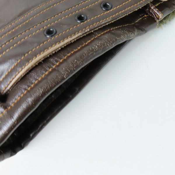 実際に弊社で買取させて頂いたBUZZ RICKSON'S/バズリクソンズ Type B-2 レザー フライトジャケットBR80166/ 34の画像 7枚目