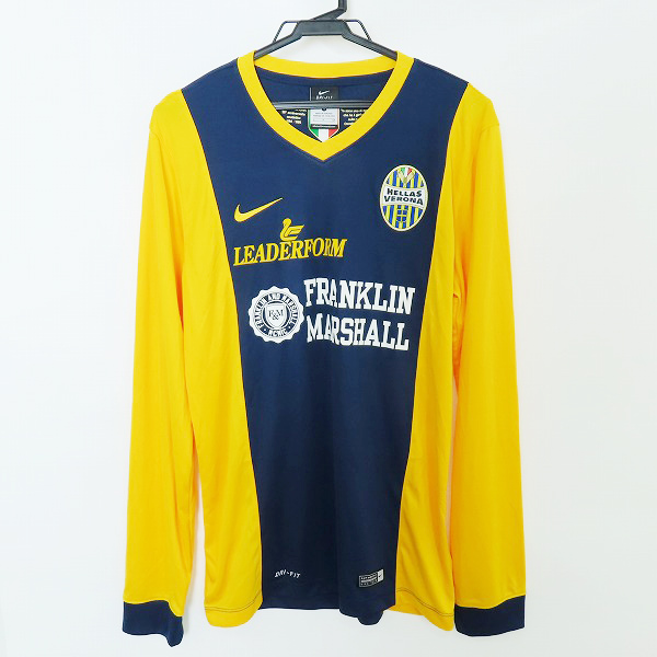 実際に弊社で買取させて頂いたNIKE/ナイキ エラス ヴェローナ 14/15シーズン イタリア代表 レプリカユニフォーム Sの画像 0枚目