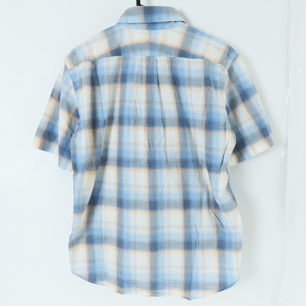 実際に弊社で買取させて頂いたDESCENDANT/ディセンダント チェック柄 半袖シャツ /2の画像 1枚目