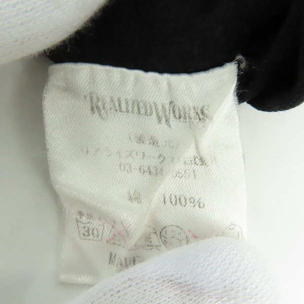 実際に弊社で買取させて頂いたTHE CRIME/ザクライミー マリア刺繍 Tシャツ/XLの画像 3枚目