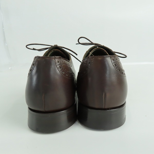 実際に弊社で買取させて頂いたJOSEPH CHEANEY/ジョセフチーニー セミブローグ ドレスシューズ/9の画像 1枚目