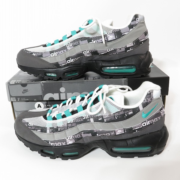 実際に弊社で買取させて頂いたNIKE/ナイキ×atmos/アトモス AIR MAX 95 PRNT/エアマックス95 WE LOVE NIKE AQ0925-001/28.5の画像 3枚目