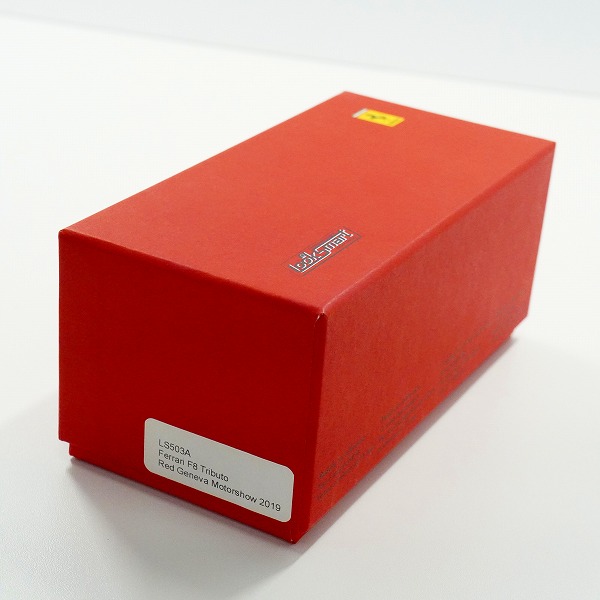 実際に弊社で買取させて頂いたLOOK SMART/ルックスマート LS503A フェラーリ F8 トリビュート レッド ジュネーヴ・モーターショー 2019 1/43 ミニカーの画像 8枚目