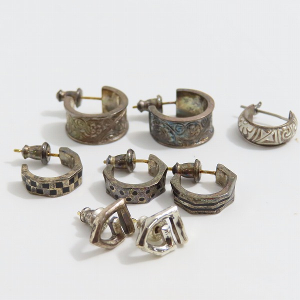 実際に弊社で買取させて頂いた【おまとめ】GARNI/ガルニ SV ペンダント/ピアス/リング/等の画像 2枚目