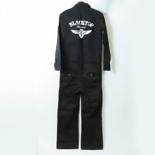 実際に弊社で買取させて頂いたBLACKTOP KUSTOMS×Dickies/ブラックトップ カスタムズ×ディッキーズ オールインワン/つなぎ BK09FW-B10A /Sの画像 1枚目