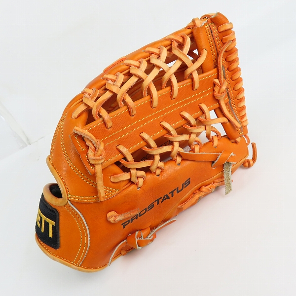 実際に弊社で買取させて頂いたZETT/ゼット 外野手用 軟式グローブ/クラブ プロステータス/BRGA30817の画像 0枚目