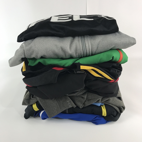 実際に弊社で買取させて頂いた【おまとめ】アディダス/アンダーアーマー/カンタベリー 他 スポーツウエア カットソー/パーカー/ショーツ 等の画像 1枚目