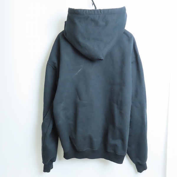 実際に弊社で買取させて頂いたChampion/チャンピオン ジップアップパーカー ブラック XLの画像 1枚目