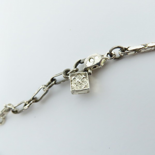 実際に弊社で買取させて頂いたGIVENCHY/ジバンシィ 4Gロゴ ドロップ ネックレスの画像 6枚目