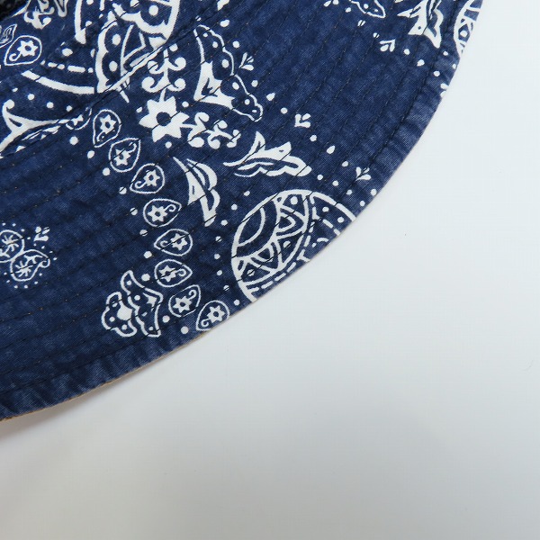 実際に弊社で買取させて頂いたCarhartt/カーハート BANDANA BUCKET HAT リバーシブル バケットハット/帽子の画像 9枚目